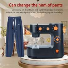 Multifunctional Sewing Machine - Very Convenient, Suitable For Making Clothes, Curtains, Cushions, Plush Toys - Perfect For Home Use, DIY Enthusiasts And Beginner Sewers, Ideal As A Holiday Gift For Mother Or Friends