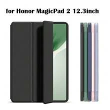 适用于荣耀MagicPad 2 12.3 英寸平板电脑保护壳三折叠支架平板电脑防震软硅胶保护壳 - 彩色 - 查看 12