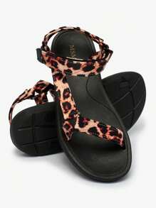 Royalfashion Beige Women's Sandals Leonno Stylish Sandals Summer Sandals For Women - Red - View 6