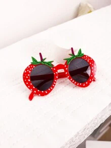 1 bộ (4 chiếc)/2 chiếc/1 chiếc- Ly thủy tinh tiệc dâu tây, Ly thủy tinh tiệc hình trái cây dễ thương, Đạo cụ chụp ảnh vui nhộn, Đạo cụ tiệc, Đồ dùng tiệc sinh nhật, Phụ kiện tiệc ngoài trời - Nhiều màu - Xem 5