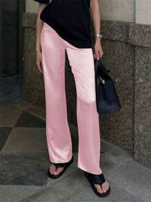 Women Pants - Pink - View 3