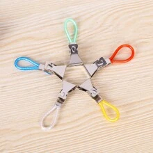 5/10 Set Of Colorful Metal Towel Clips - Easy To Install, Wall Hanging Hooks For Kitchen And Bathroom Storage, Practical Hooks,Beachwear,Spring,Minimalist,Summer Tops