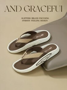 Men's Flip Flops New Summer Outdoor Non-Slip Sports Casual Thong Slippers Male Thick Sole Sandals - View 2