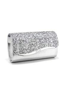 Elegante Strass Ketting Oorbellen Armband Sieraden Set Voor Bruiloft Bruidsvrouwen Strass Avond Clutch Tassen Bruids Bruiloft Glitter Bling Perfect Prom Diner Bijpassende Jurk Formele Jurk