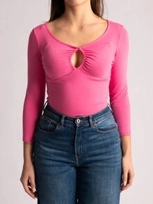 Sexy Hollow-Out Chest Top