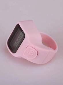 1pc/3pcs/5pcs Ramadan Electronic Finger Ring Counter, Silent Mini Colorful Rubber Tally Counter, Unisex (Assorted Colors)