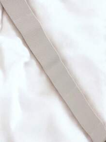 Women's Wide Belts PU Leather Elastic Waistband Metal Buckle Female - F - Xem 4