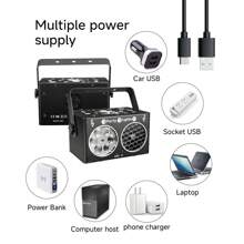 Oświetlenie imprezowe DJ Disco Light Inteligentny pilot zdalnego sterowania Sterowanie głosowe Zasilanie USB Wielokolorowe światło projekcyjne Nadaje się do dyskoteki KTV Bar Party Karnawał Urodziny Rodzinna rozrywka Taniec w pomieszczeniach Nowy Rok Wiosenny Festiwal Boże Narodzenie Halloween