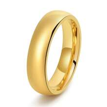 4pcs Stainless Steel Couple Rings, 4mm/6mm/8mm Diameter 1.8cm, Suitable For Valentine's Day Gifts,Mom,Mother,Mother's Day,Gift