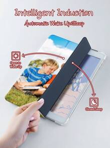Personalisierte Schutzhülle für iPad 10. Generation, personalisierter Ledercase kompatibel mit iPad 7/8/9. Generation 10,2 Zoll, Galaxy Tab S7/S8 11 Zoll, Tab A7 Lite 8,7 Zoll, selbst gestaltete Tablet-Schutzhülle, schlicht, witzig, personalisiert, einzigartig, maßgeschneidert, ideales Geschenk für ihn, ideales Geschenk für sie, Freund, Freundin, Familie, Freunde, Großeltern, Paar, zum Geburtstag - Verschiedenfarbig - Übersicht 8