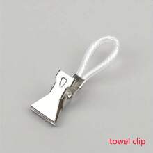 5/10 Set Of Colorful Metal Towel Clips - Easy To Install, Wall Hanging Hooks For Kitchen And Bathroom Storage, Practical Hooks,Beachwear,Spring,Minimalist,Summer Tops