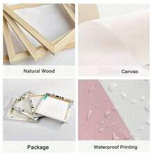 Weeping Poster, Wall Canvas Art Sorrows Art Poster, Suitable For Bedroom And Office Decor Canvas Painting Posters And Prints Wall Art Pictures For Living Room Bedroom, Framed And Ready To Hang. (30x45cm)12x18inch Framed - 白色 - 查看 8