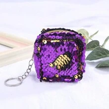 1 件/5 件/10 件多色零钱包双色亮片零钱袋迷你包钥匙包小包，波西米亚风 - 彩色 - 查看 13