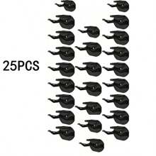 10pcs Hanging Storage Box, Wall Mounted Hat Rack, Adhesive Hat Hook, Wall Hat Hook, Door Hat Rack, Baseball Cap Rack, Household Black Plastic Hat Hook, Gender Reveal Party, Perfect For Birthdays, Weddings, Parties, The Perfect Gift For Colleagues, Friends, And Family, Back To School