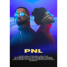 1pc Singer Two Brothers By PNL Music Album Cover Poster And Printed Wall Art Pictures Canvas Painting Home Decor Gift No Frame
