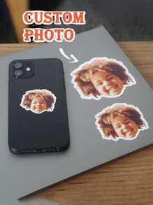 Custom Face Stickers, Vinyl Photo Stickers, Personalised Stickers, Custom Pet Stickers, Laptop Decal, Laptop Stickers, Phone Stickers