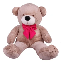 Urso Avelã com Laço Pink