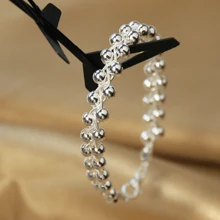 1 Exquisite 925 Sterling Silver Bracelet - A Simple, Elegant, And Versatile Women's Jewelry - Perfect For Daily Wear, Gift Giving, And Special Occasions - White - View 2