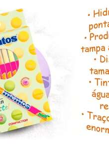 Mentos Scented Compactor Neo Pen Pastel 12 Colors - 彩色 - 查看 4