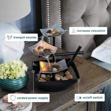 Fuente Casual de Iluminación Colgante Plateada - 1 - Ver 8