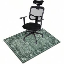 Office Chair Mat For Hardwood Floor/Tile Floor, 36"X48"Desk Chair Mat For Hard Floors, Rug Protectors For Office Chairs, Anti-Slip Floor Protector Rug - Green - View 1