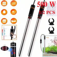 500W LCD Digital Aquarium Heater Submersible Fish Tank Thermostat Anti Explosion - View 1