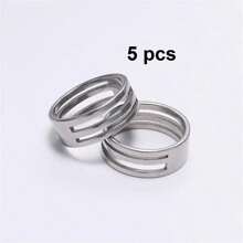 1/5/10 piezas Herramientas de apertura y cierre de anillos de salto para joyería, abridor de anillos de salto para manualidades de joyería DIY