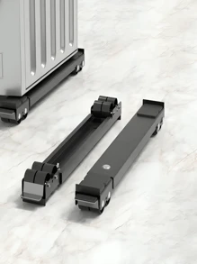 Suporte Universal De Móveis Ajustável Para Máquina De Lavar Geladeira Móveis Base - Sortido (PRETO, BRANCO OU CINZA) - Visão 11