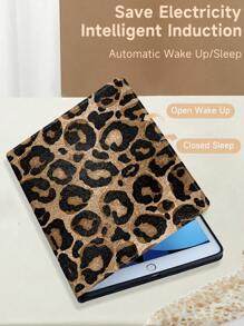 猎豹，豹纹豹纹平板保护壳，兼容 iPad 7/8/9/10.2 英寸、iPad 第 10 代、Galaxy Tab，具有自动睡眠/唤醒功能 - 彩色 - 查看 6