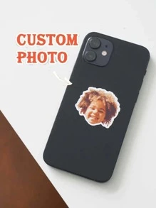 Custom Face Stickers, Vinyl Photo Stickers, Personalised Stickers, Custom Pet Stickers, Laptop Decal, Laptop Stickers, Phone Stickers