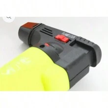 Encendedor de antorcha de chorro para cocina con diseño divertido y practico, encendedor de gas butano, recargable, ajustable, llama, barbacoa, cocina, fogata, pistola de encendido, picnic, articulo para flamear, derrettir, herramienta de cocina, encendedor para hogar excelente validad - Verde - Ver 2