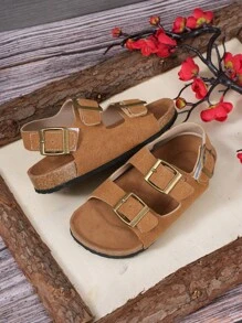 1 Pair Boys' Casual Fashionable Retro Summer Sandals