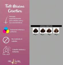 Nekane Max Color Professional Permanent Cream Dye And Brush Kit, Excellent For Gray Coverage, 90gr Tube + 20 Vol. Peroxide. - 9.11 Very Light Ash Blonde - View 8