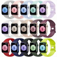 15 Pack Soft Silicone Bands Compatible With Apple Watch Band 40mm 46mm 41mm 38mm 45mm 44mm 42mm For Women Men,Waterproof Sport Bands Replacement Strap Wristbands ForSE Series 10 9 8 7 6 5 4 3 2