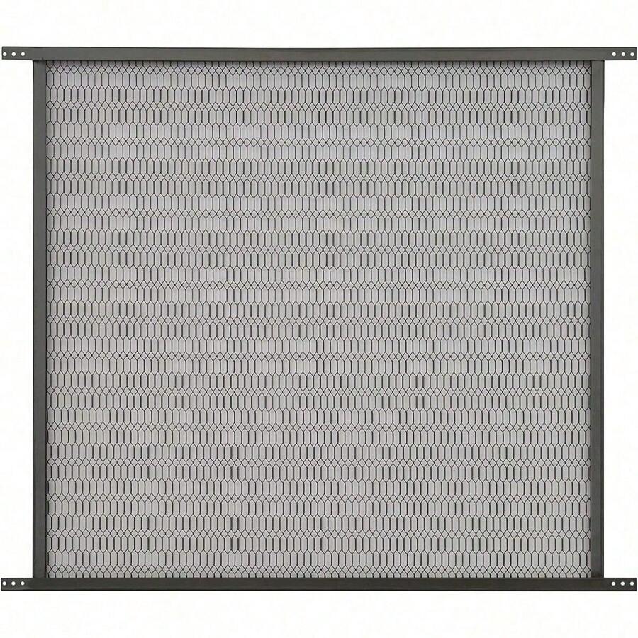 Steel Pet Grille Screen Door Protector For Dogs Pets Cats Scratch Protector Replacement Screen Door Guard Pet Proof Rv Screen Door Grill Guards (Bronze 36 Inch)