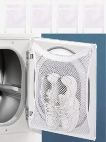 3/1 件装运动鞋清洗干燥大容量袋用于烘干机运动鞋干燥袋用于洗衣方便安装使用 YKK 拉链（大网眼） - 彩色 - 查看 8