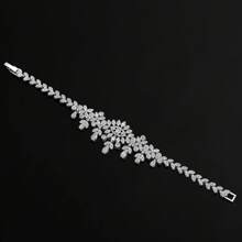 Luxury Saudi Arabia Wedding Cubic Zirconia Jewelry Set Women 4 Pieces Necklace Earrings Set Bridal Accessories