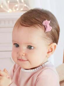 40PCS 1.4" Cute Mini Fashion Bow Snap Clip, Grosgrain Ribbon Bow Small Hair Clip For Baby Girls