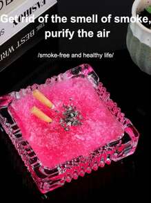 Magic Ashtray Sand, Smokeless Ashtrays For Cigarettes Indoor, Quickly Extinguish Smoke And Adsorb Soot, Prevent Secondhand Smoke, Odor Eliminator, Air Freshener, Outdoor Ash Tray Sand