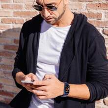 Nylon-Schlaufe als Ersatzarmband für Hua Wei Band 9, 8, 7, 6 Smartwatch, atmungsaktives Sportarmband für Hua Wei Band 9, Band 8, 7, 6