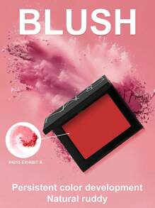 NARS Talc-Free Blush #Exhibit A (Matte Red) 4.8g/0.16 Oz | Lightweight | Natural Radiant Glow | Silky Texture, Easy Application | Long-Lasting Pigment, Buildable | Adds Healthy Fresh Radiance To Cheeks - 4015 Exhibit a - View 1
