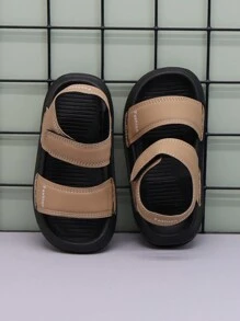 1 Pair Kids Fashion Versatile Casual Beach Sandals, Boys & Girls Soft Bottom Comfortable Non-Slip Sports Sandals, Toddler Shoes