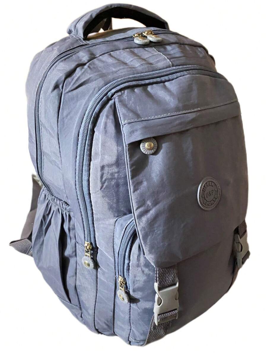 Large Capacity Backpack, Travel Bag For High School Students, Elementary School Students - 紫色 - 查看 1