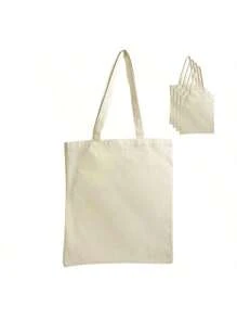25 Bolsas Ecológicas Tote Bag Manta Cruda 100% algodón, Bolsa de regalo para personalizar, Bolsa para serigrafia, Bolsa Ecologica, Bolsa de publicidad, Paquete de bolsas promocionales, Bolsas para accesorios, Bolsas para supermercado, Bolsa reutilizable, Bolsa de compras, Bolsa de playa, Bolsa para eventos, Bolsa para festivales, Bolsa de almacenamiento, Bolsa hecha en México - Beis - Ver 4
