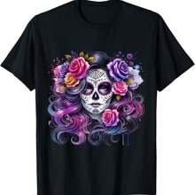 Day Of The Dead T-Shirt - Black - View 1