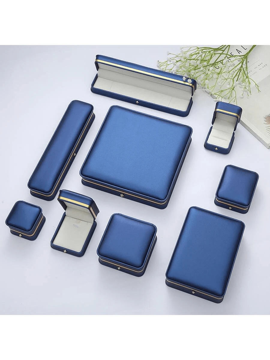 1pc Luxury Jewelry Box, Gift Box For Ring, Pendant, Bracelet, Necklace, Pearl Box, Suitable For Jewelry Packaging - Jewelry Box - View 1