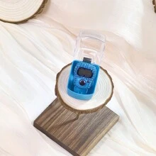 1 pieza-2 piezas-3 piezas-5 piezas-12 piezas Contador electrónico de anillos, contador digital de mano, contador de anillos para alivio de presión para oración, deportes, yoga, estilo de contador de anillos, anillos contadores de meditación budista
