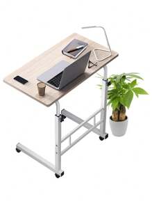 Roller Computer Table - Houtnerf - Bekijken 1