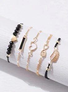 6 pièces Ensemble de montres-bracelets à quartz élégantes pour femmes avec cadran minimaliste à ciel étoilé et échelle numérique + bracelet mode, sans boîte de montre