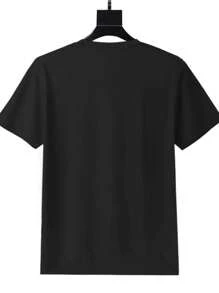 Easter T-Shirts - Cartoon Cute Classic Crew Neck Short Sleeve, Easter Rabbits Composed Of Flowers And Grass Pattern Print Tees, Regular Length, Spring/Summer/Fall Fashion Top, Women's Tees For Daily Wear